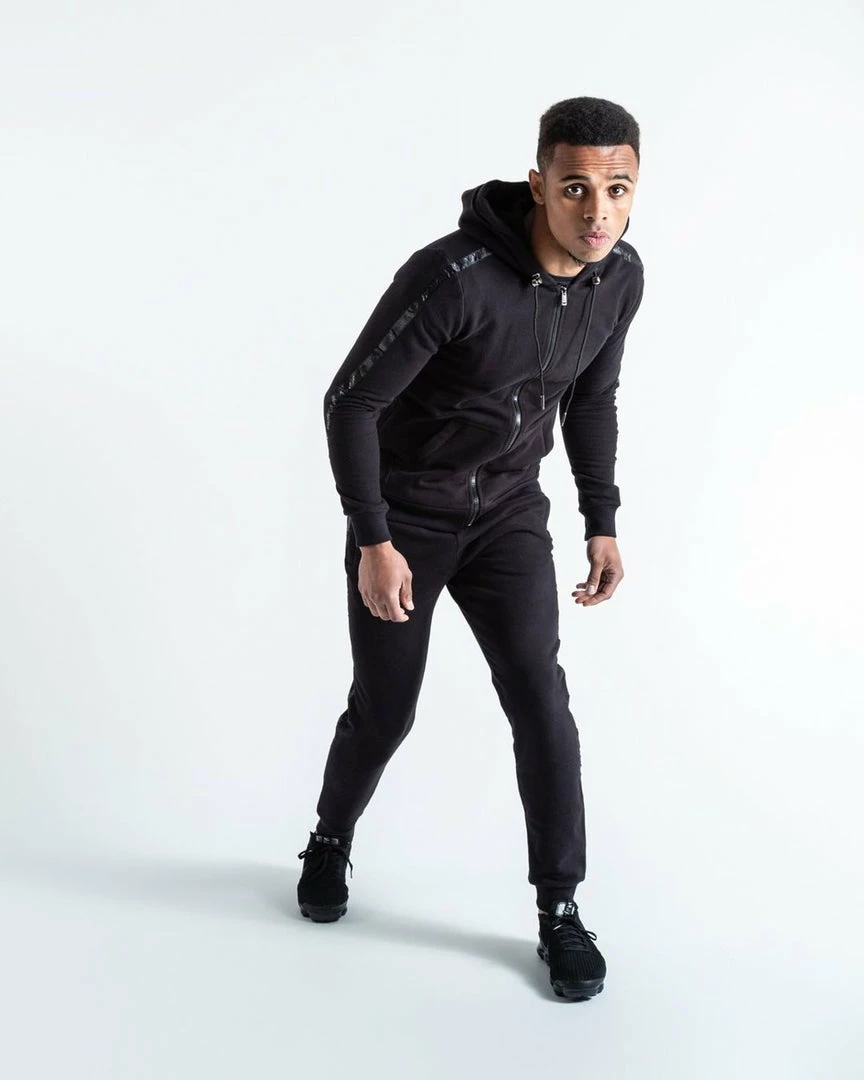 Boxraw OG MARCIANO ZIPPED HOODIE - BLACK MEN