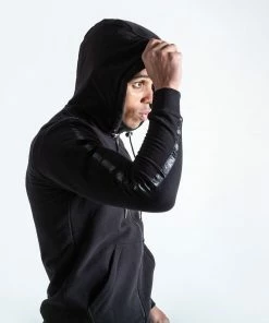 Boxraw OG MARCIANO ZIPPED HOODIE - BLACK MEN