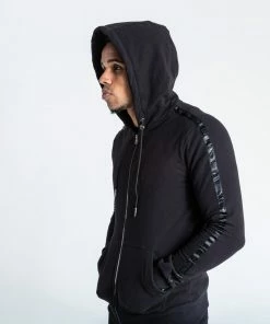 Boxraw OG MARCIANO ZIPPED HOODIE - BLACK MEN