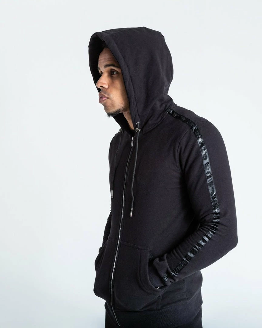 Boxraw OG MARCIANO ZIPPED HOODIE - BLACK MEN