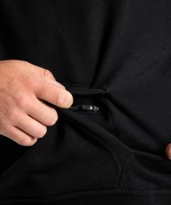 Boxraw ESTABLISHED UNISEX HOODIE - BLACK MEN