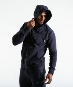 Boxraw MARCIANO ZIP HOODIE - CHARCOAL