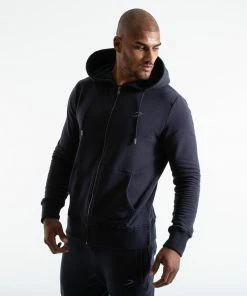 Boxraw MARCIANO ZIP HOODIE - CHARCOAL