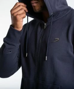 Boxraw MARCIANO ZIP HOODIE - CHARCOAL