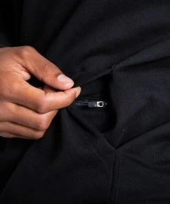 Boxraw HRDR FSTR SMTR UNISEX HOODIE - BLACK MEN