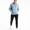 Boxraw ESTABLISHED UNISEX HOODIE - BLUE