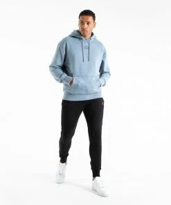 Boxraw ESTABLISHED UNISEX HOODIE - BLUE