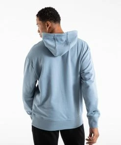 Boxraw ESTABLISHED UNISEX HOODIE - BLUE