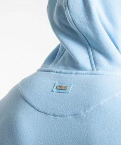 Boxraw MARCIANO ZIP HOODIE - BABY BLUE