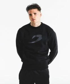 Boxraw HOODIES & SWEATSHIRTS GATTI SWEATSHIRT - BLACK