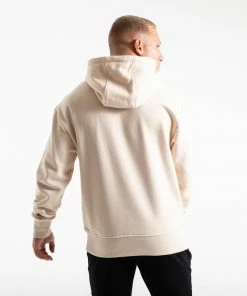 Boxraw MEN ESTABLISHED UNISEX HOODIE - STONE