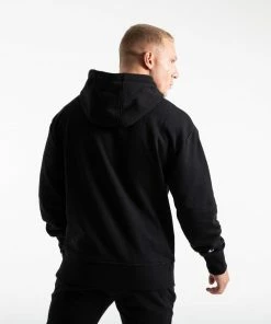 Boxraw ESTABLISHED UNISEX HOODIE - BLACK MEN
