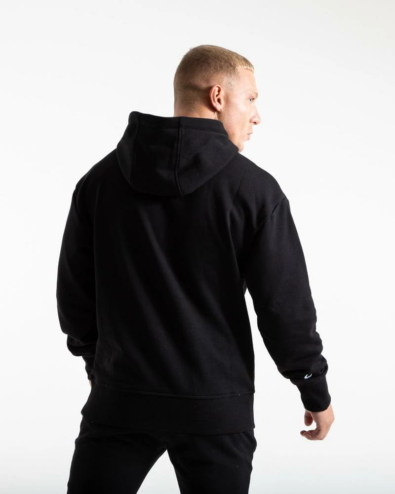 Boxraw ESTABLISHED UNISEX HOODIE - BLACK MEN