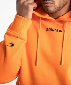 Boxraw JOHNSON HOODIE - ORANGE