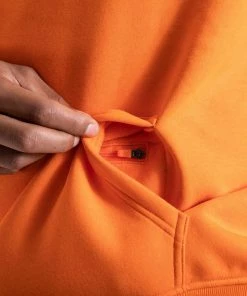 Boxraw JOHNSON HOODIE - ORANGE