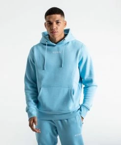 Boxraw JOHNSON HOODIE - BABY BLUE