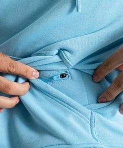 Boxraw JOHNSON HOODIE - BABY BLUE