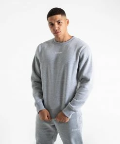 Boxraw HOODIES & SWEATSHIRTS JOHNSON SWEATSHIRT - GREY