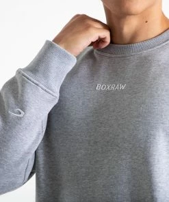Boxraw HOODIES & SWEATSHIRTS JOHNSON SWEATSHIRT - GREY