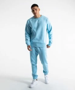 Boxraw HOODIES & SWEATSHIRTS JOHNSON SWEATSHIRT - BABY BLUE