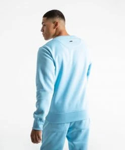 Boxraw HOODIES & SWEATSHIRTS JOHNSON SWEATSHIRT - BABY BLUE