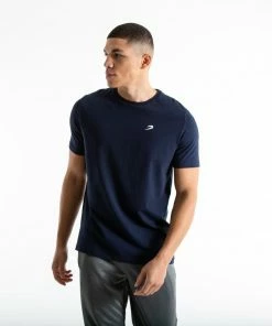 BOXRAW STRIKE T-SHIRT - NAVY