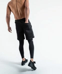 Boxraw OG PEP SHORTS (2-IN-1 TRAINING TIGHTS) BLACK
