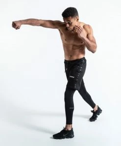 Boxraw OG PEP SHORTS (2-IN-1 TRAINING TIGHTS) BLACK