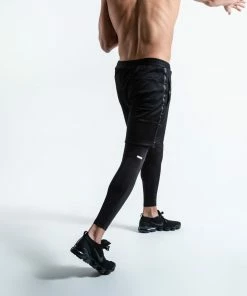 Boxraw OG PEP SHORTS (2-IN-1 TRAINING TIGHTS) BLACK