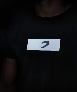Boxraw REFLECTIVE STRIKE T-SHIRT BLACK