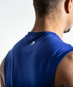 Boxraw SMRT-TEC MUSCLE TANK - BLUE