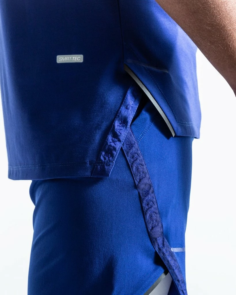 Boxraw SMRT-TEC MUSCLE TANK - BLUE