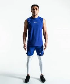 Boxraw SMRT-TEC MUSCLE TANK - BLUE