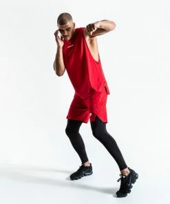 Boxraw MEN SMRT-TEC MUSCLE TANK - RED