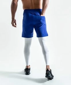 Boxraw PEP SHORTS (2-IN-1 TRAINING TIGHTS) - BLUE