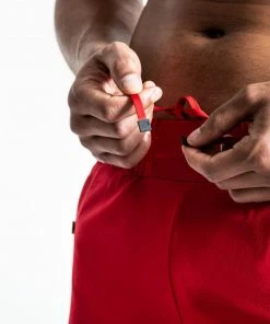 Boxraw PEP SHORTS (2-IN-1 TRAINING TIGHTS) - RED