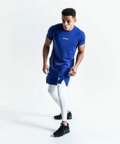 Boxraw PEP SHORTS (2-IN-1 TRAINING TIGHTS) - BLUE