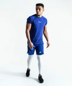 Boxraw PEP SHORTS (2-IN-1 TRAINING TIGHTS) - BLUE
