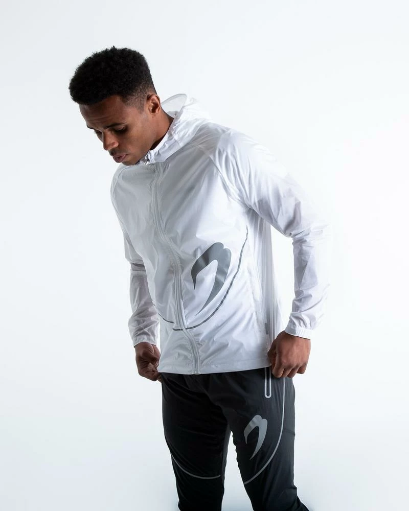 Boxraw SANCHEZ WINDBREAKER JACKET - WHITE
