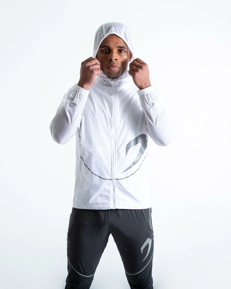 Boxraw SANCHEZ WINDBREAKER JACKET - WHITE