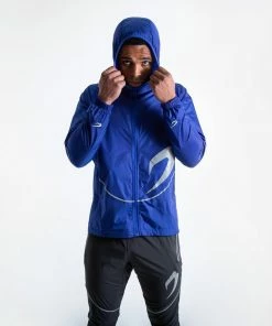 Boxraw MEN SANCHEZ WINDBREAKER JACKET - BLUE