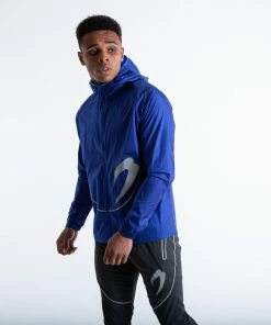 Boxraw MEN SANCHEZ WINDBREAKER JACKET - BLUE