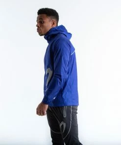 Boxraw MEN SANCHEZ WINDBREAKER JACKET - BLUE