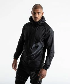 Boxraw SANCHEZ WINDBREAKER JACKET - BLACK