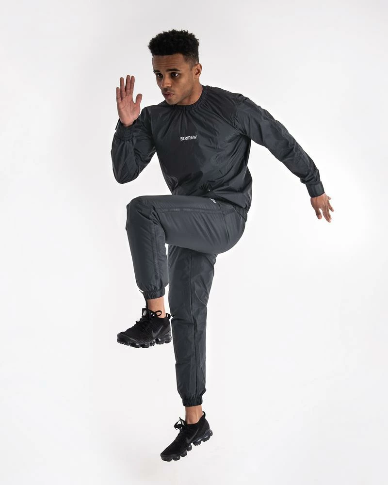 Boxraw SAUNA SUITS HAGLER SAUNA SUIT - CHARCOAL