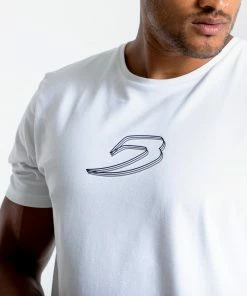 Boxraw STENCIL STRIKE T-SHIRT WHITE