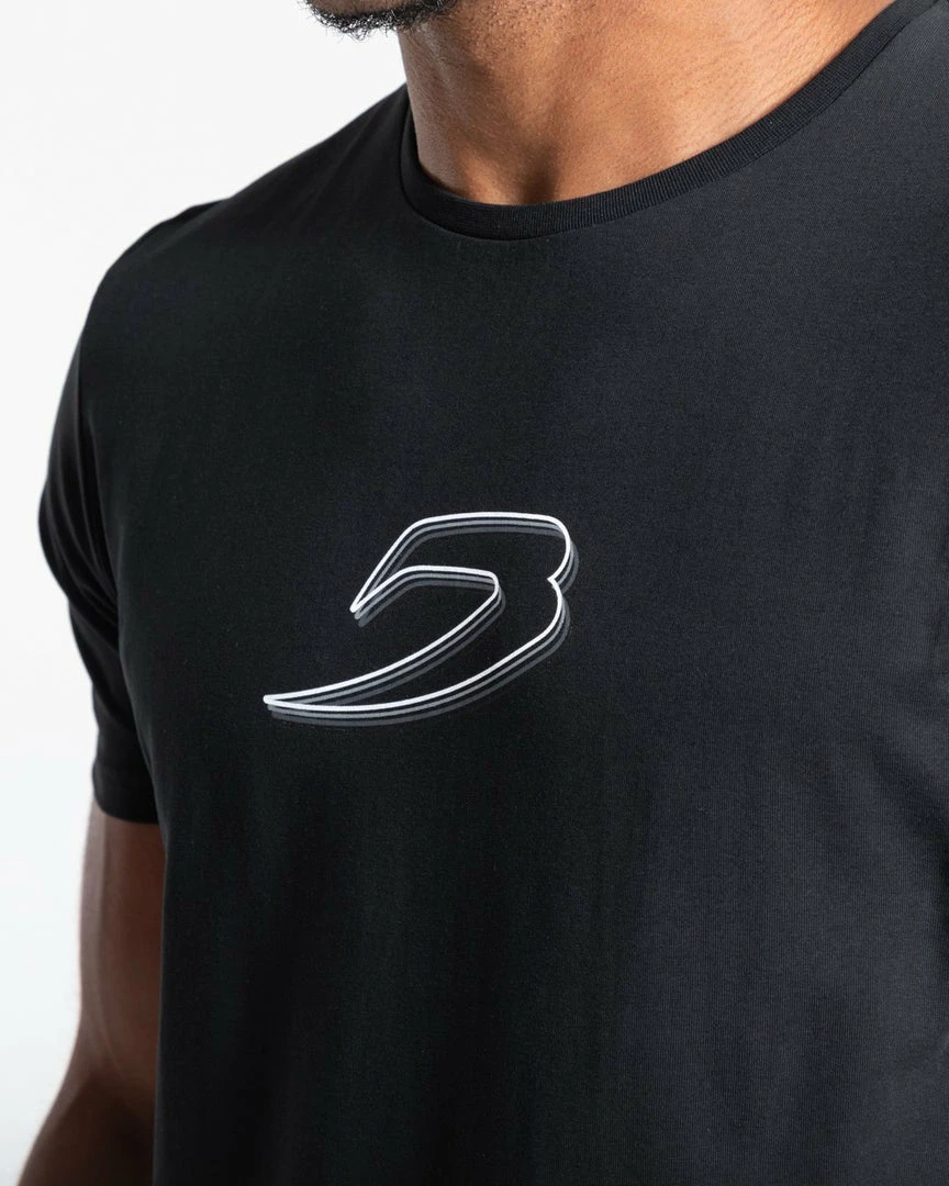 Boxraw STENCIL STRIKE T-SHIRT BLACK