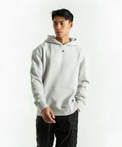 Boxraw STRIKE LOGO HOODIE - GREY STONE