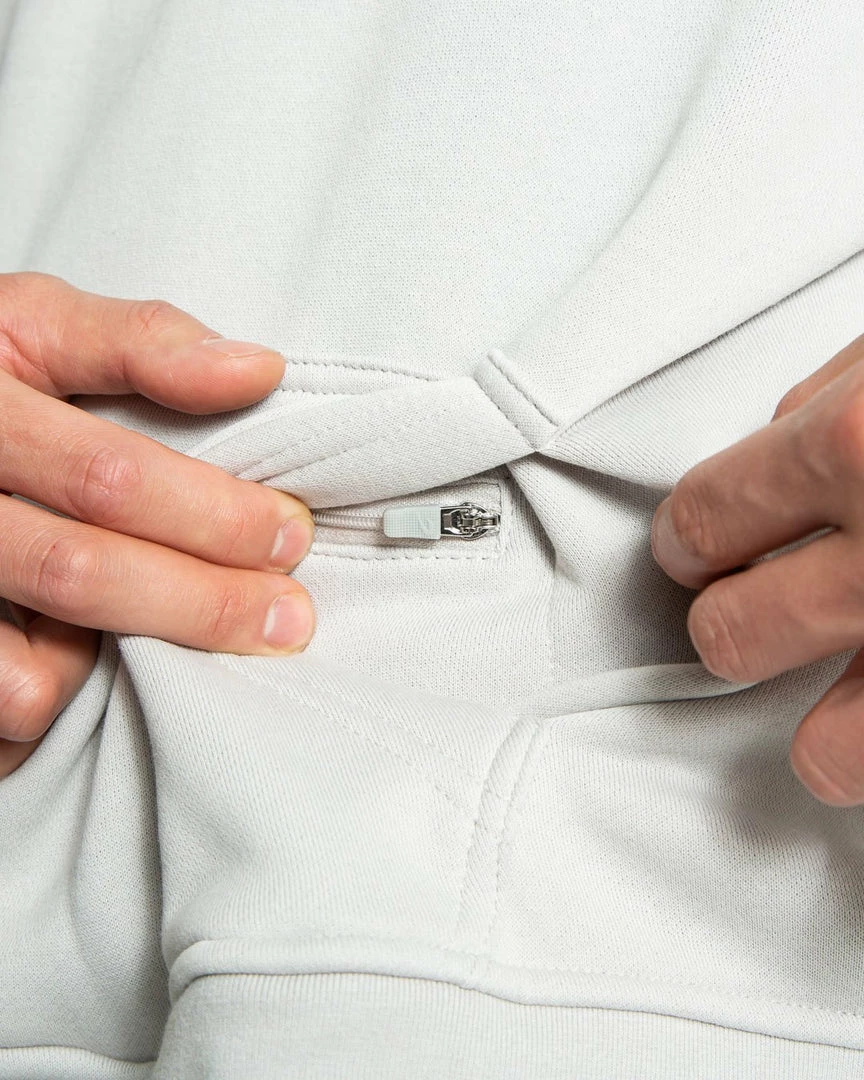 Boxraw STRIKE LOGO HOODIE - GREY STONE