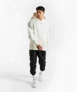 Boxraw MEN STRIKE LOGO HOODIE - CREAM